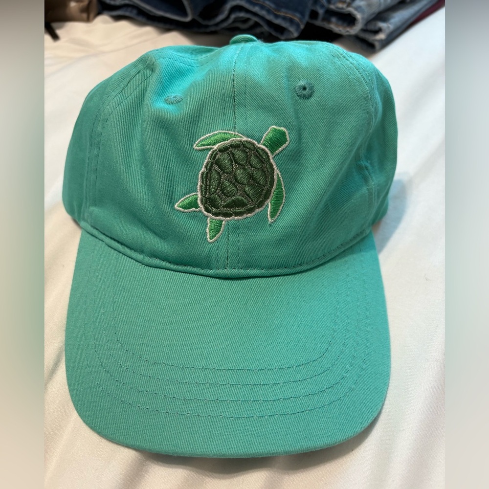 Ron Jon Sea Turtle Embroidered Cap - Teal